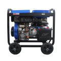 Excalibur Motor diesel de aire refrigerado por aire Generador de soldador diesel Genertor de soldadura diesel Portable Función de soldadura 220 50Hz/60Hz 25-30